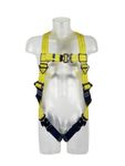 Image of the 3M DBI-SALA Delta Quick Connect Harness Yellow, Extra Large with back d-ring