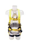 Image of the 3M DBI-SALA Delta Harness with Belt, Quick Connect Buckles and Central Belt D-ring Yellow, Small