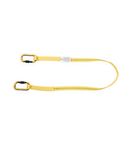 Thumbnail image of the undefined Restraint Lanyard Webbing -  2 m, Fixed, Steel Screwgate Carabiner