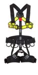 Image of the Bornack ATTACK WORKER yellow chest seat belt, S,M