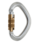 Image of the Bornack HEART LIGHT steel carabiner