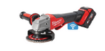 Image of the Milwaukee M18 FUEL ONE-KEY 115 MM BRAKING ANGLE GRINDER WITH PADDLE SWITCH