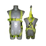 Image of the Abtech Safety Rescue Hi-Vis Harness, Small