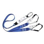 Image of the Portwest Double Webbing Lanyard With Shock Absorber