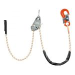 Thumbnail image of the undefined PIRANHA Adjustable Lanyard Screwlink, Safety Hook 2 m
