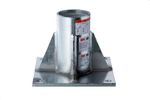 Image of the 3M DBI-SALA Confined Space, Floor mount Base HC Galvanized