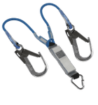 Thumbnail image of the undefined Fixed Length, Twin Legged Energy Absorbing Lanyard 1.00 m Kernmantle Rope with IKV01 and IKV03