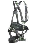 Image of the Miller 2-Ropax harness Automatic buckles, black polyester webbing, L/XL