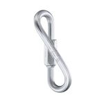 Image of the Maillon Rapide Large Opening Twist EN Maillon rapide 8 mm Zinc plated steel