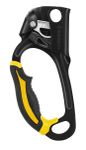 Image of the Petzl ASCENSION black/yellow, left-handed