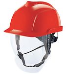 Image of the MSA V-Gard 950 Non-Vented Protective Cap Red
