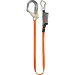 Thumbnail image of the undefined Skysafe Pro Tie Back with FS 64 ALU and KOBRA AL TRI carabiners, 1m
