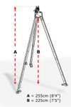 Image of the ISC Standard Tripod