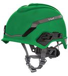 Image of the MSA V-Gard H1 Safety Helmet Novent Green