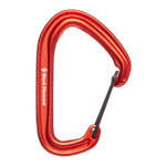 Image of the Black Diamond Hotwire Carabiner, Red