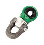 Image of the DMM Focus Swivel D Silver/Green