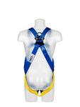 Image of the 3M Protecta E50 Harness Blue, Universal with back and front d-ring