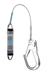 Image of the IKAR Fixed Length Energy Absorbing Lanyard 1.00 m, Steel Cable with IKV01 and IKV03