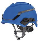 Image of the MSA V-Gard H1 Safety Helmet Novent Blue