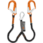 Thumbnail image of the undefined Skysafe Pro Flex Y with orange FS 64 ALU and KOBRA AL TRI carabiners