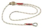 Image of the 3M Protecta Work Positioning Lanyard Adjustable to 2 m with Loops with Thimbles Harness connection type