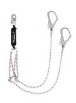 Thumbnail image of the undefined aB22p double Rope Lanyard with Fall Absorber