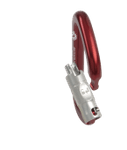 Image of the CMC ProSeries® Aluminum Key-Lock Carabiners, Auto-Lock, Red