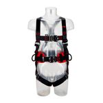 Image of the 3M PROTECTA E200 Comfort Belt Style Fall Arrest Harness Black, Extra Large