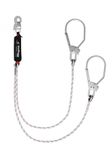 Thumbnail image of the undefined aB22 80 non-adjustable double Rope Lanyard with Fall Absorber