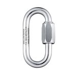 Image of the Maillon Rapide Standard Maillon rapide 3 mm Zinc plated steel