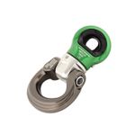 Image of the DMM Focus Swivel Bow Silver/Green