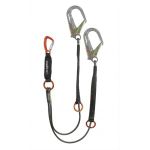 Image of the Heightec ELITE Twin Lanyard Tri-act, CE/ANSI clip back 1.85 m
