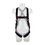 Thumbnail image of the undefined PROTECTA E200 Standard Vest Style Fall Arrest Harness Black, Small with Steel torso buckle