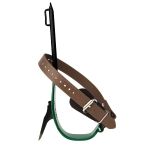 Image of the Buckingham NARROW STIRRUP STEEL TREE CLIMBERS with Foot Straps