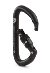 Image of the CMC ProTech Aluminum Key-Lock Carabiner, Screw-Lock, Black
