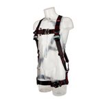 Image of the 3M PROTECTA E200 Standard Vest Style Fall Arrest Harness Black, Extra Large with Quick Connect Chest Connection