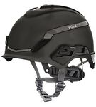Image of the MSA V-Gard H1 Safety Helmet Novent Black