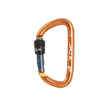 Image of the CMC ProTech Aluminum Key-Lock Carabiner, Screw-Lock, Orange