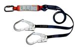 Thumbnail image of the undefined Protecta Sanchoc Shock Absorbing Lanyard Web, Twin Leg, 1.5 m with Scaffold Hook