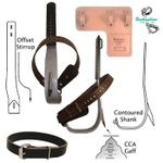 Thumbnail image of the undefined BUCKLITE TITANIUM POLE CLIMBERS with CCA Permanent Gaff, Pads, Upper & Lower Straps