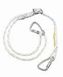 Image of the Miller Titan Work positioning Lanyard with steel snap hook