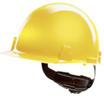 Image of the MSA Thermalgard Hard Hat Cap Style Yellow