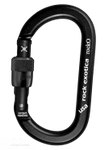 Thumbnail image of the undefined rockO Screw-Lock Carabiner Black