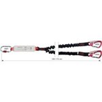 Image of the Camp Safety SHOCK ABSORBER REWIND DOUBLE 120-175 cm, 2x HERCULES