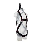 Image of the 3M PROTECTA E200 Standard Vest Style Fall Arrest Rescue Harness Black, Medium/Large