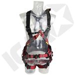 Image of the BlueStar 4-point harness w/click, elastic - M/XL