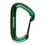 Image of the Black Diamond Litewire Carabiner, Green
