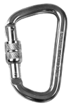 Image of the IKAR Aluminium Karabiner with Screwgate Mechanism