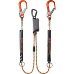Thumbnail image of the undefined Skysafe Pro Tie Back Y Seil with FS 90 ALU and STAK TRI carabiners, 1,8m