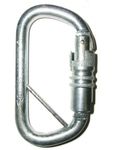 Thumbnail image of the undefined Steel D Shape Twistlock Karabiner with Captive Bar 10 mm